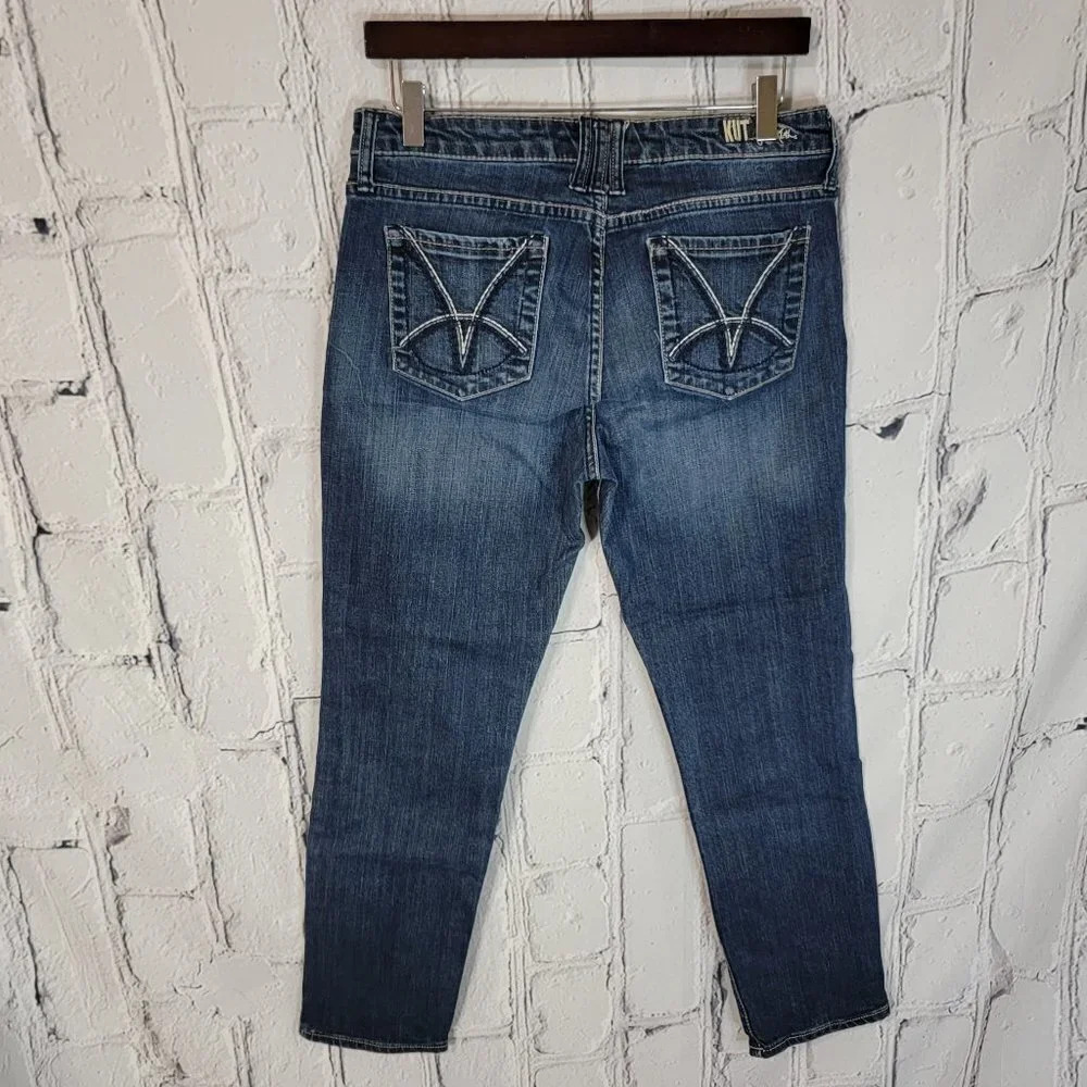 Kut FROM THE KLOTH Womens 10 Skinny Jeans Classic Fit Casual Denim Mid Wash - Picture 3 of 5